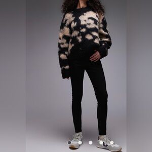 Topshop Jamie Jean Black Skinny Jeans